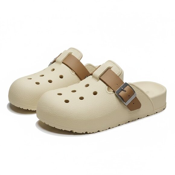 Unisex Comfort EVA Clogs with Adjustable Buckle Strap ~Birkenstock style - Picture 1 of 5